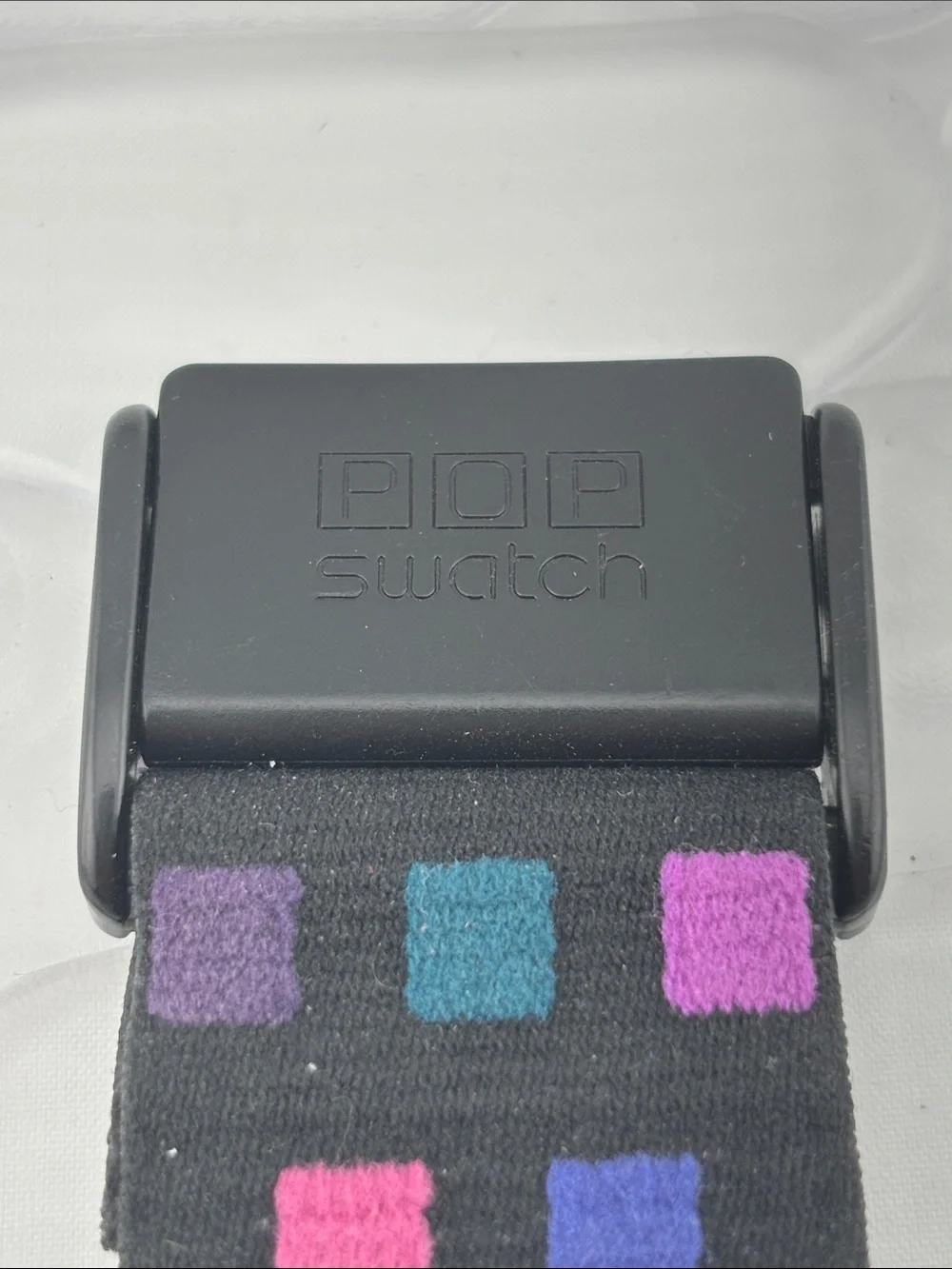 Swatch POP Watch strap/holder - PWB172 - Checks